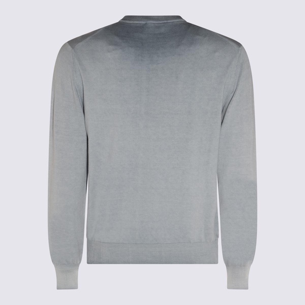 Altea Blue Denim Cotton Knitwear