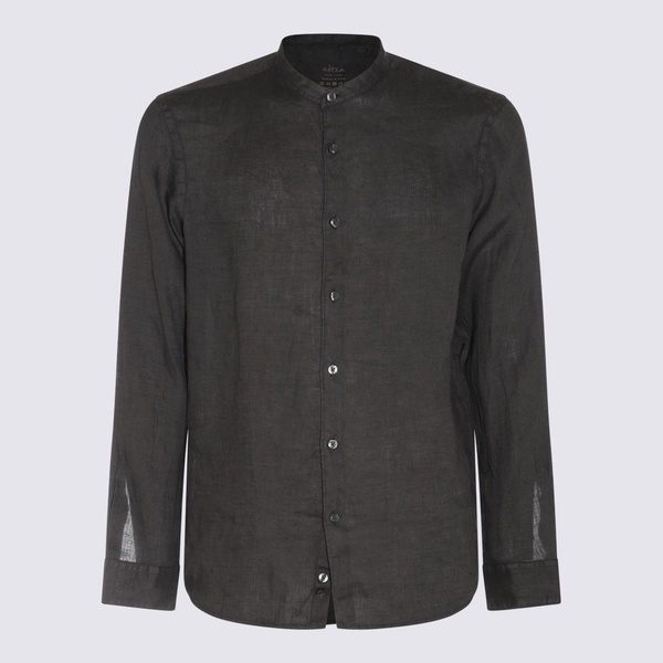 Altea Black Linen Shirt