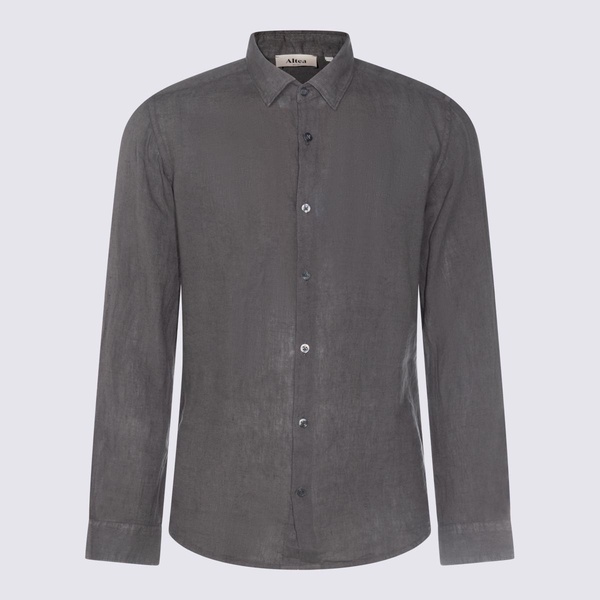 Altea Brown Linen Shirt