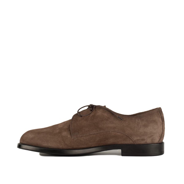 Alexander Hotto Brown Suede Lace-Up