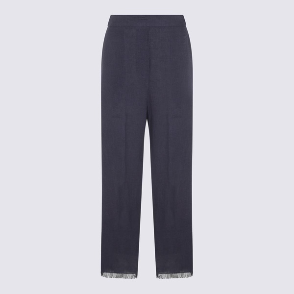 Antonelli Blue Linen Pants