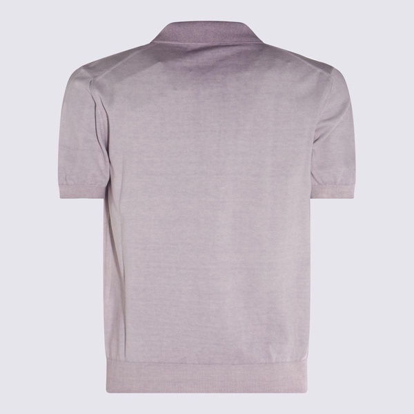 Altea Lilac Cotton Polo Shirt