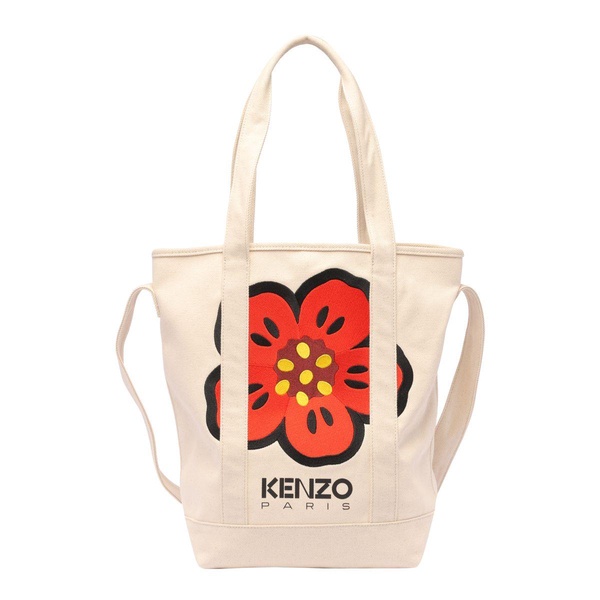 Kenzo Boke Flower Embroidered Tote Bag