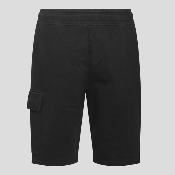 C.P. Company Black Cotton Shorts
