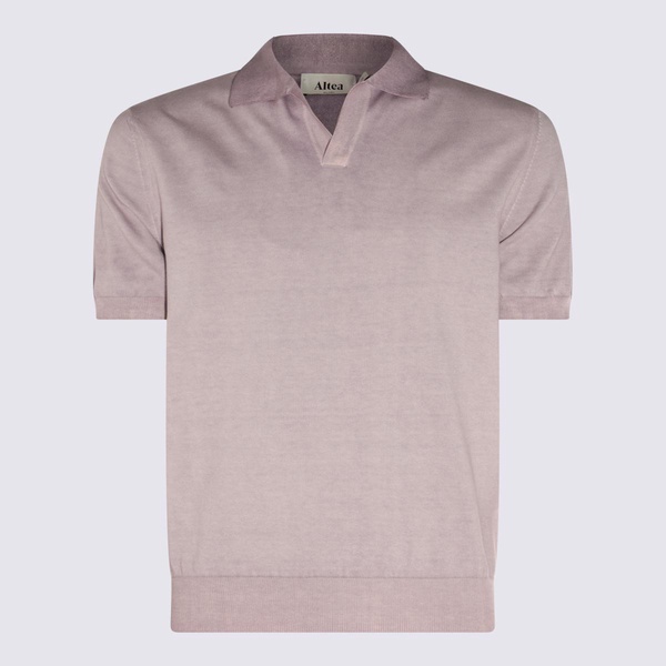 Altea Lilac Cotton Polo Shirt