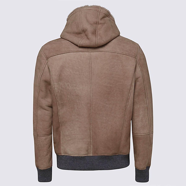 Barba Brown Leather Jacket