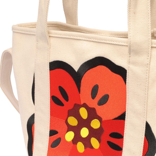 Kenzo Boke Flower Embroidered Tote Bag