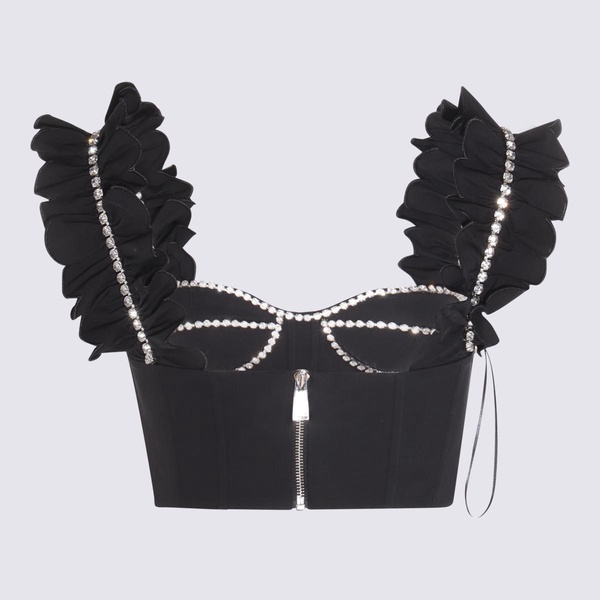 Area Black Cotton Top