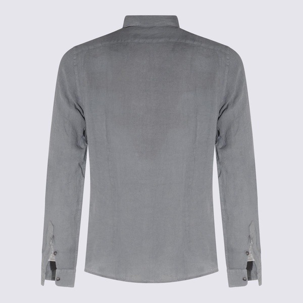 Altea Blue Denim Linen Shirt