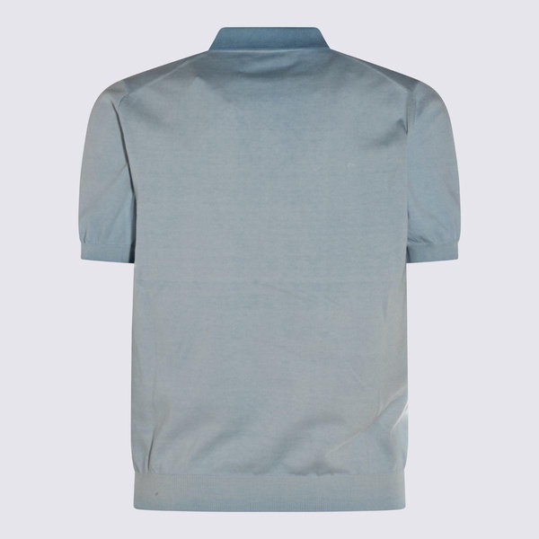 Altea Light Blue Cotton Polo Shirt