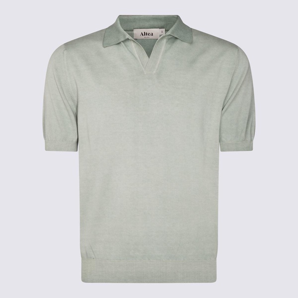 Altea Green Cotton Polo Shirt