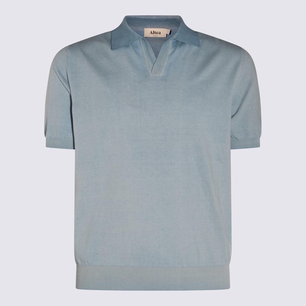 Altea Light Blue Cotton Polo Shirt