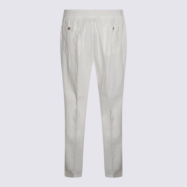 Altea White Linen Pants