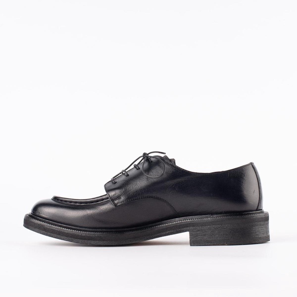 Alexander Hotto Classic Black Leather Shoe