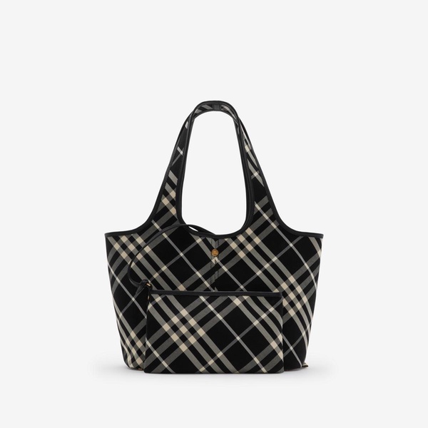 Small Check Tote