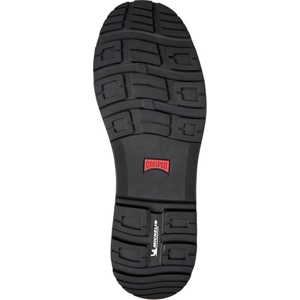 Black nubuck boots for men