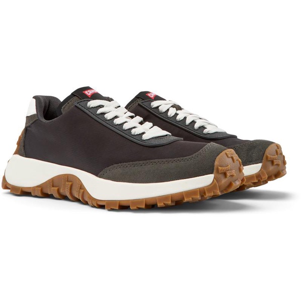 Multicolor Recycled PET and Nubuck Sneakers for Women.