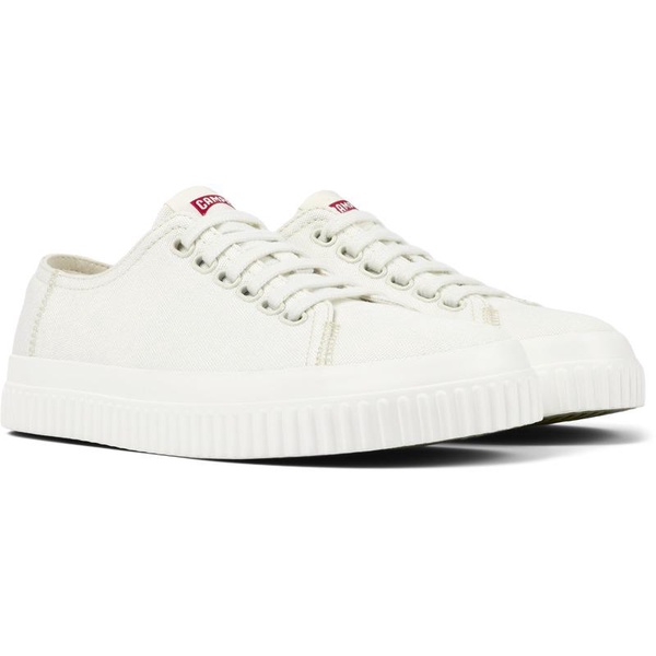 White Textile Shoes for Women