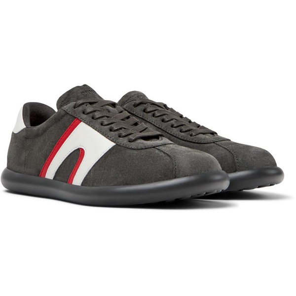 Multicolor Nubuck Sneakers for Women.