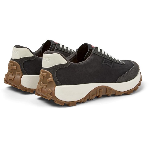 Multicolor Recycled PET and Nubuck Sneakers for Men.