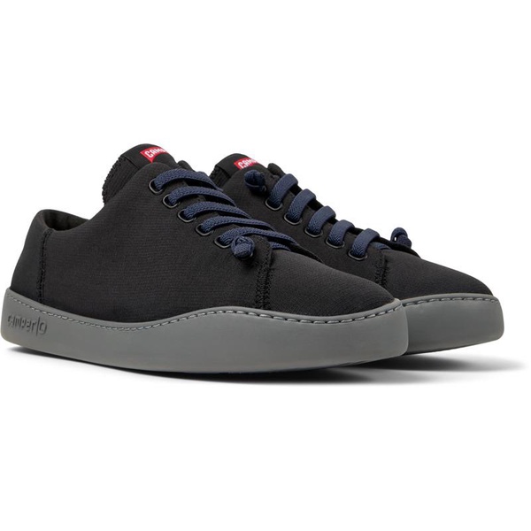 Black Recycled PET Men's Sneakers.