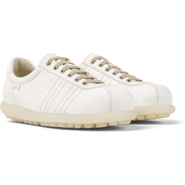 White Leather Shoe for Women.