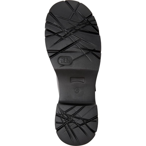 Black Leather Women's Shoe.