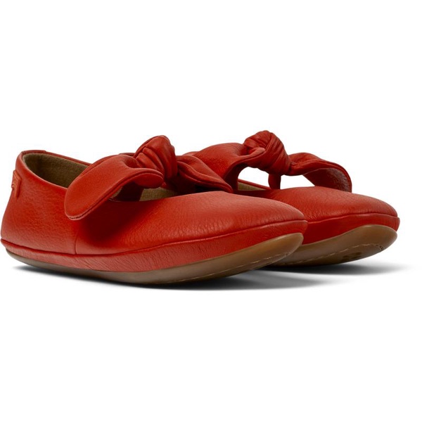 Red Leather Ballerina for Kids.