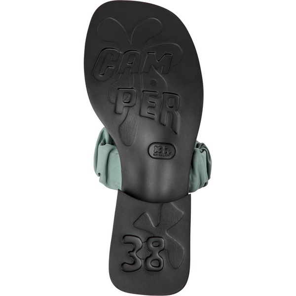 Green Recycled PET Women's Sandal.