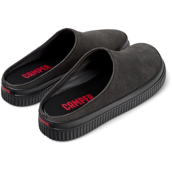 Gray Nubuck Sandals for Men.