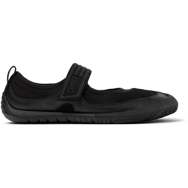 Black Leather Sneakers for Women.