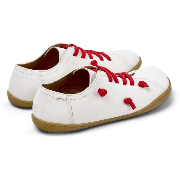 White Leather Women's Shoe.