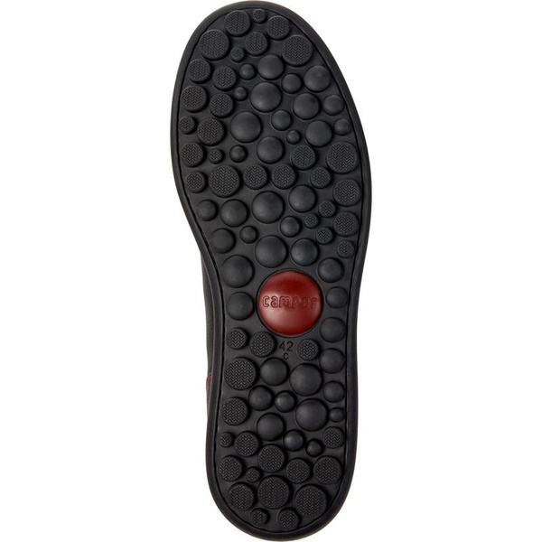 Multicolored leather shoe for men