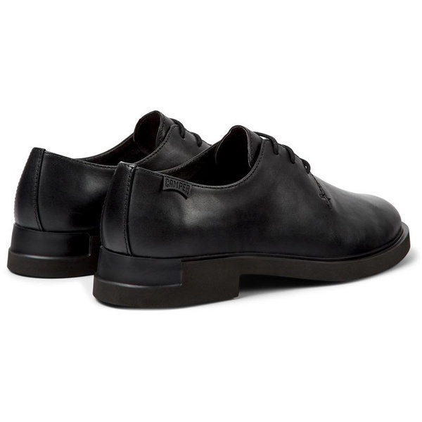 Black Leather Women's Shoes.