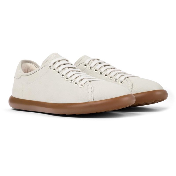 White Leather Women's Sneakers.