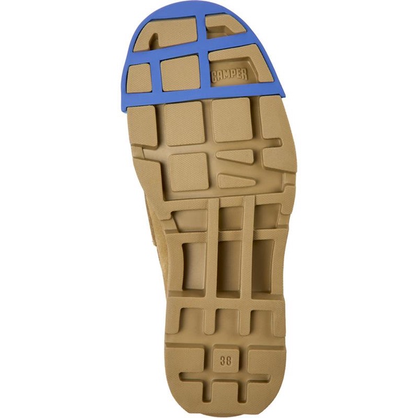 Brown Nubuck Loafer for Women