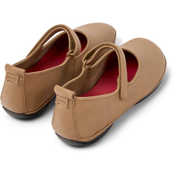 Nude Leather Women's Shoe.