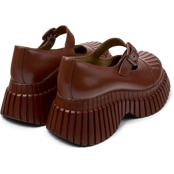 Red Leather Women's Shoe.