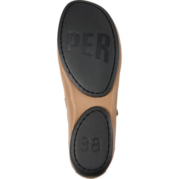 Nude Leather Women's Shoe.