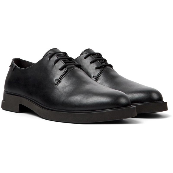Black Leather Women's Shoes.