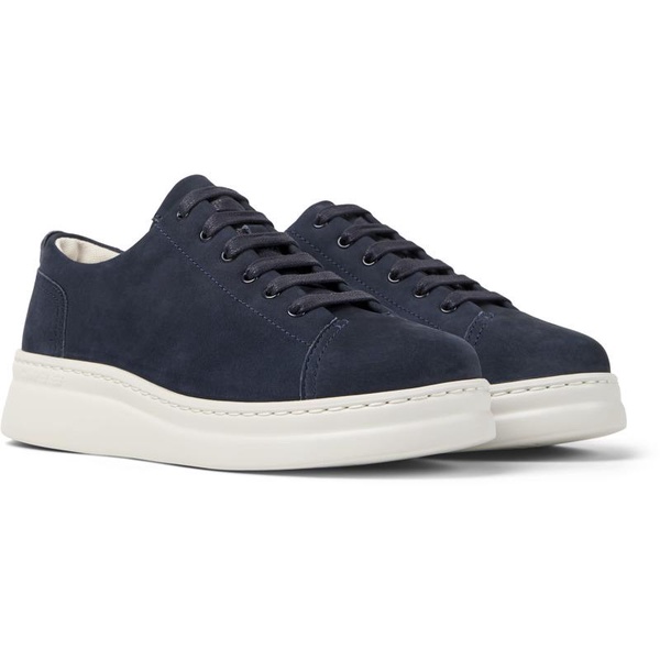 Blue Nubuck Sneakers for Women.