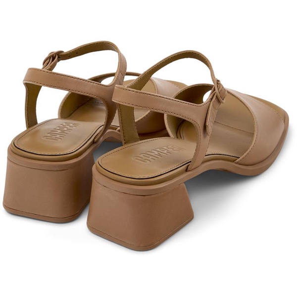 Nude Leather Sandals for Women.