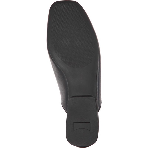 Black Leather Women's Sandal.