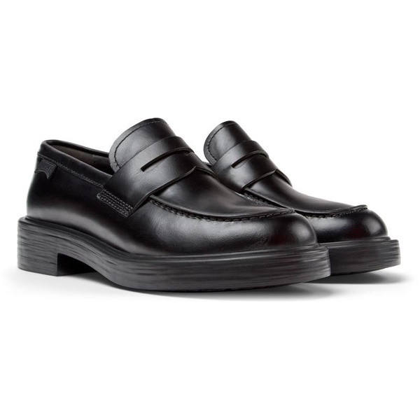 Black Leather Shoes for Women.