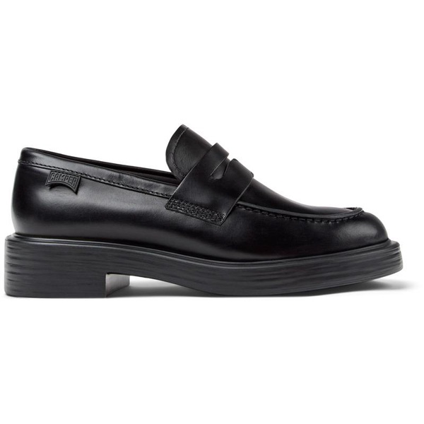 Black Leather Shoes for Women.