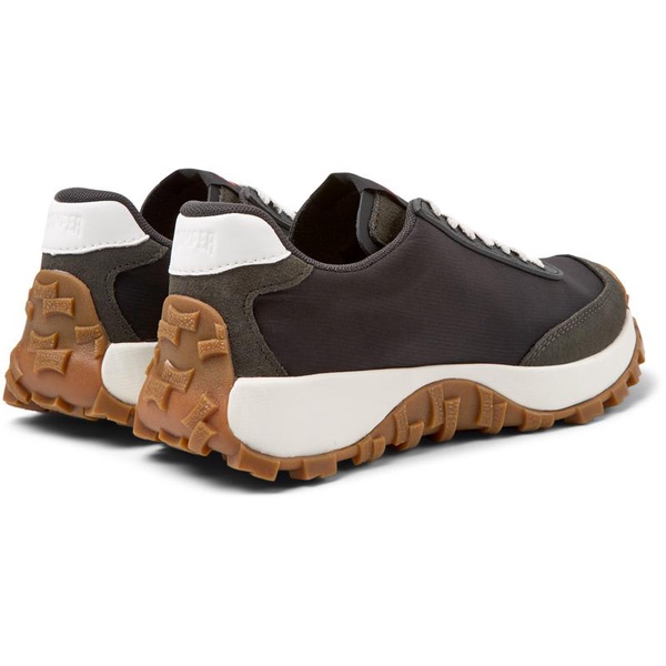 Multicolor Recycled PET and Nubuck Sneakers for Women.
