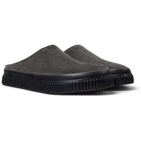 Gray Nubuck Sandals for Men.