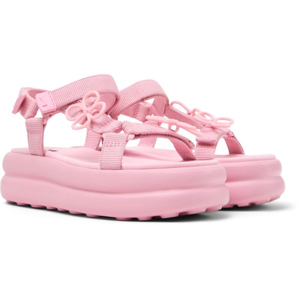 Pink Recycled PET Sandals for Women.