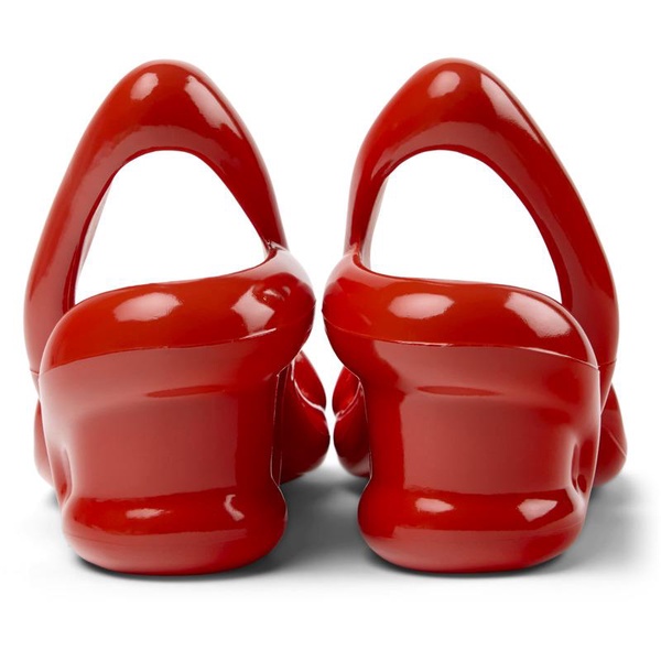 Red sandals