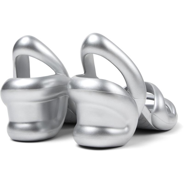 Silver Sandals for Men.